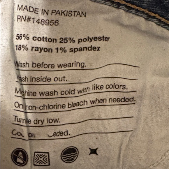 Sonoma Women’s Denim Straight-Leg Jeans Size 10 Short - Picture 3 of 5